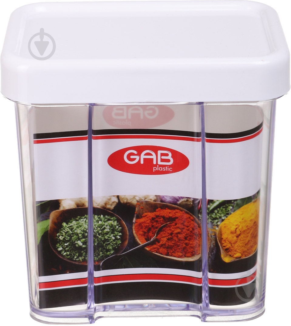 Контейнер с крышкой GAB Plastic 800 мл в ассортименте - фото 6 Контейнер с крышкой GAB Plastic 800 мл в ассортименте - фото 6