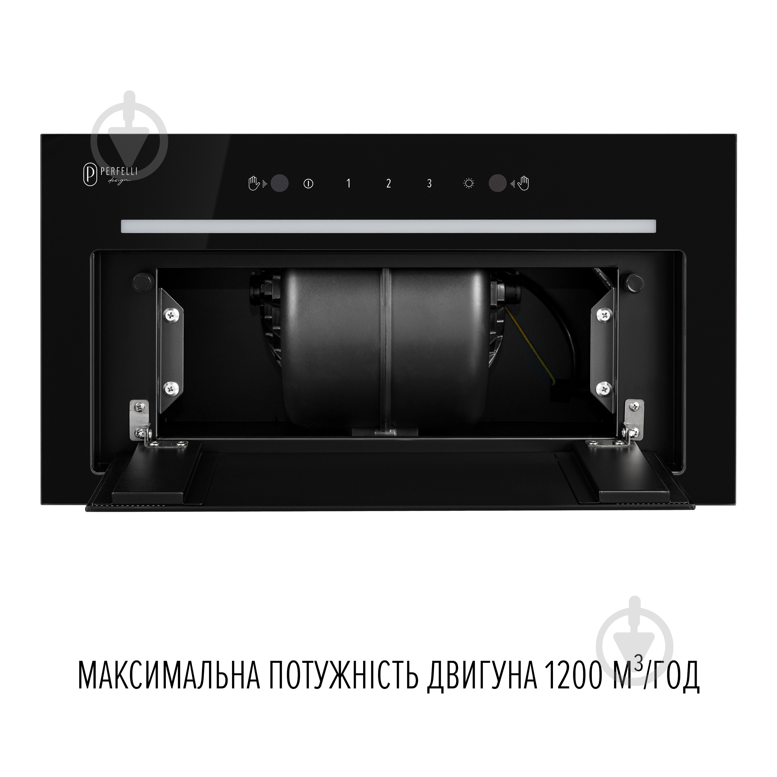 Витяжка Perfelli Design Design Filini 5 Nero - фото 4 Витяжка Perfelli Design Design Filini 5 Nero - фото 4