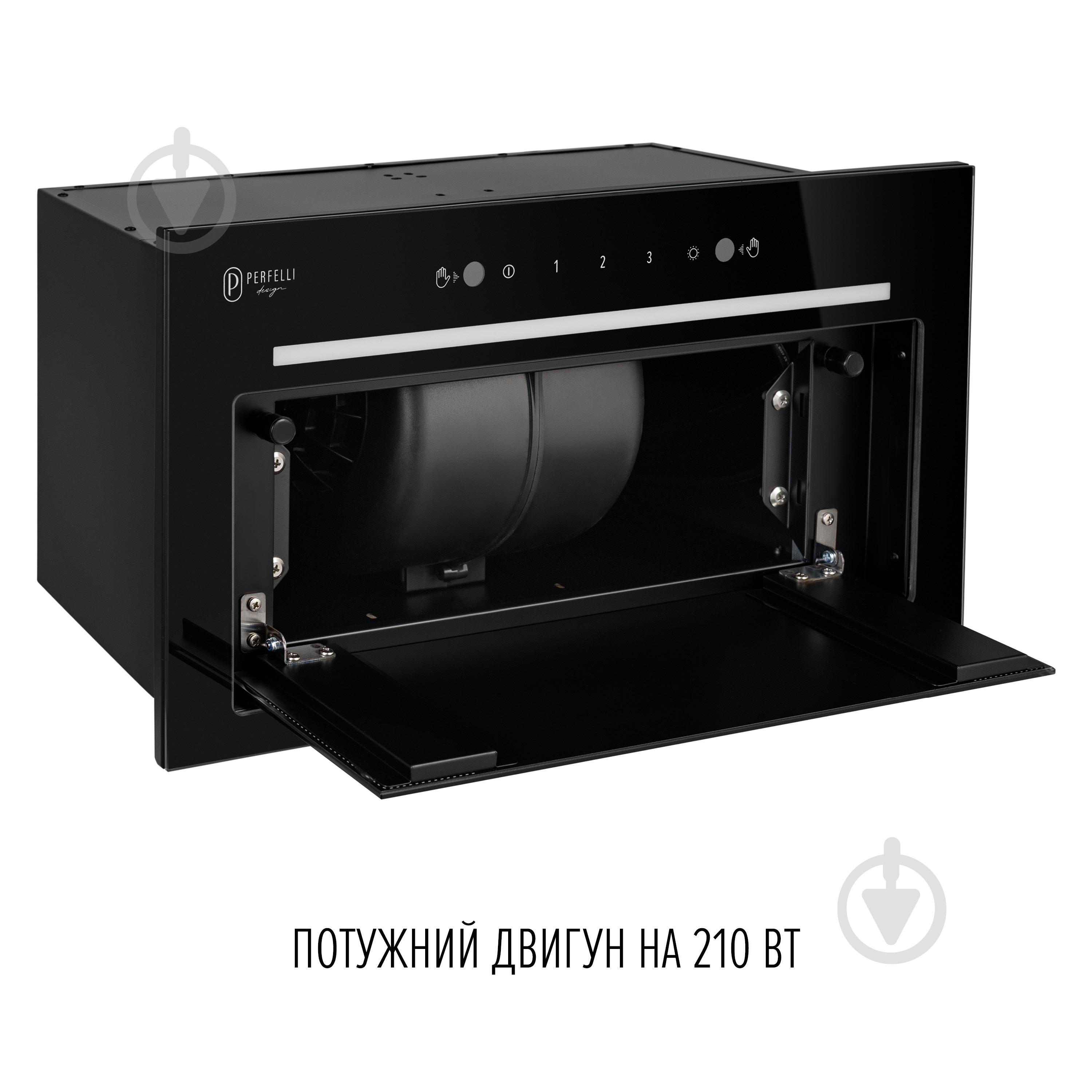 Витяжка Perfelli Design Design Filini 5 Nero - фото 8 Витяжка Perfelli Design Design Filini 5 Nero - фото 8