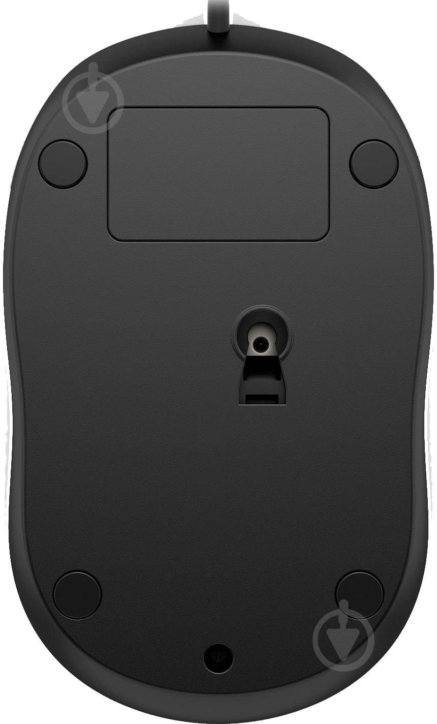 Мышь HP Wired Mouse 1000 (4QM14AA) black - фото 2