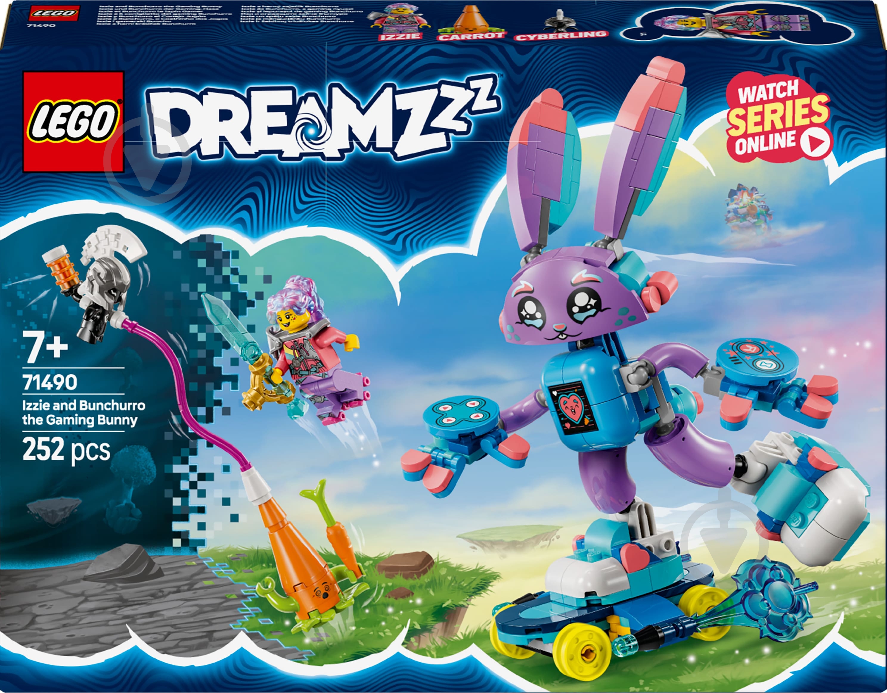ᐉ Конструктор LEGO DREAMZzz Иззи и Бунчуро, игровой кролик 71490