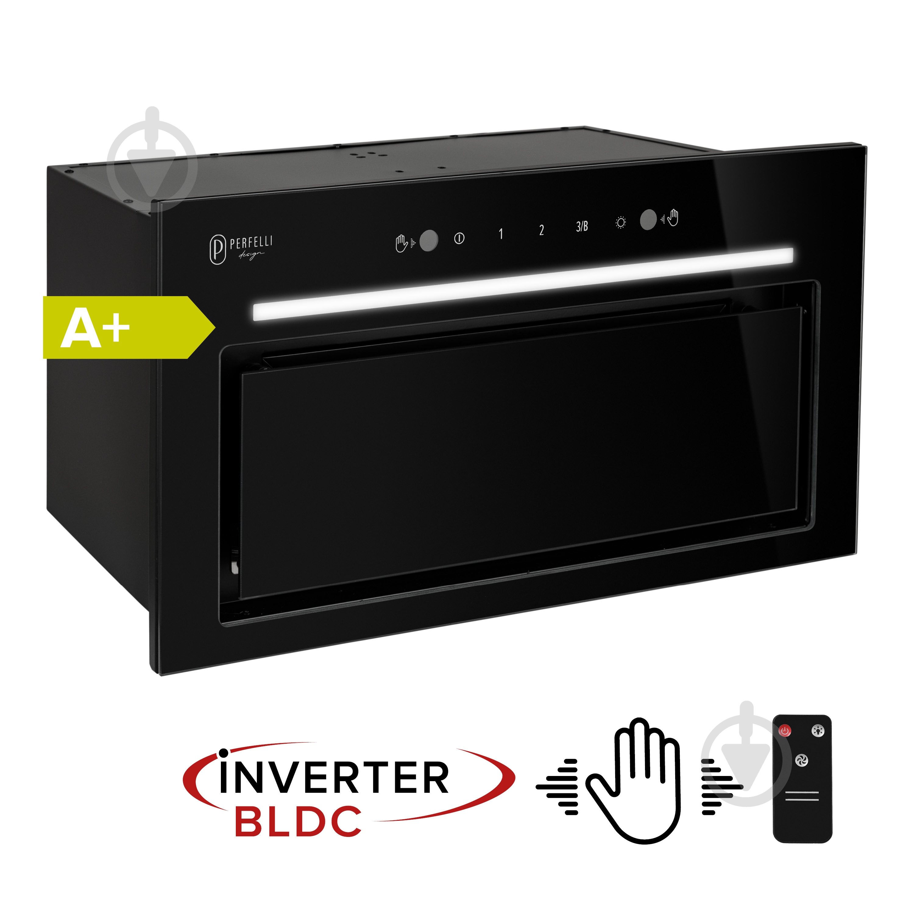 Витяжка Perfelli Design Design Filini 5 Nero Silenzio - фото 1