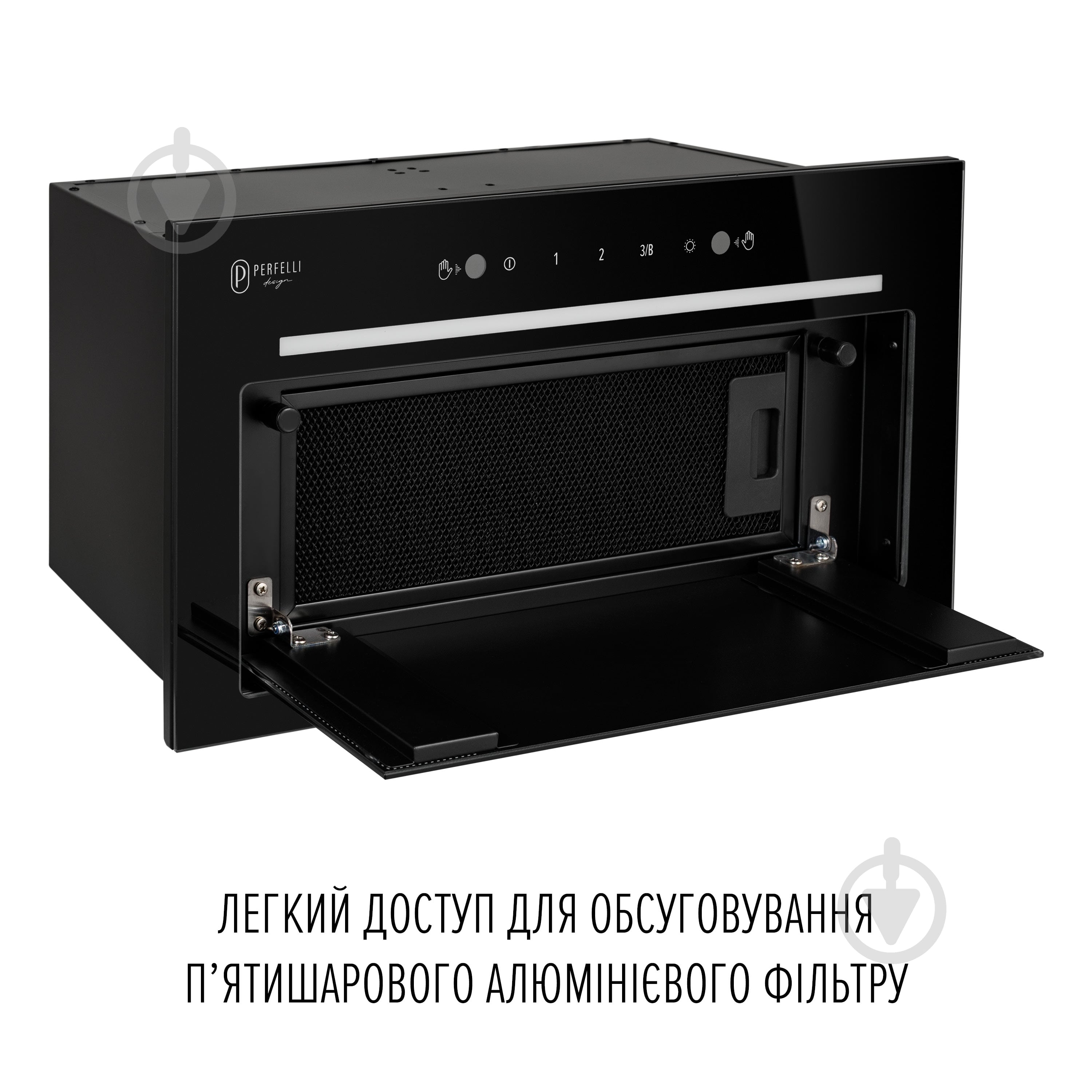 Витяжка Perfelli Design Design Filini 5 Nero Silenzio - фото 7