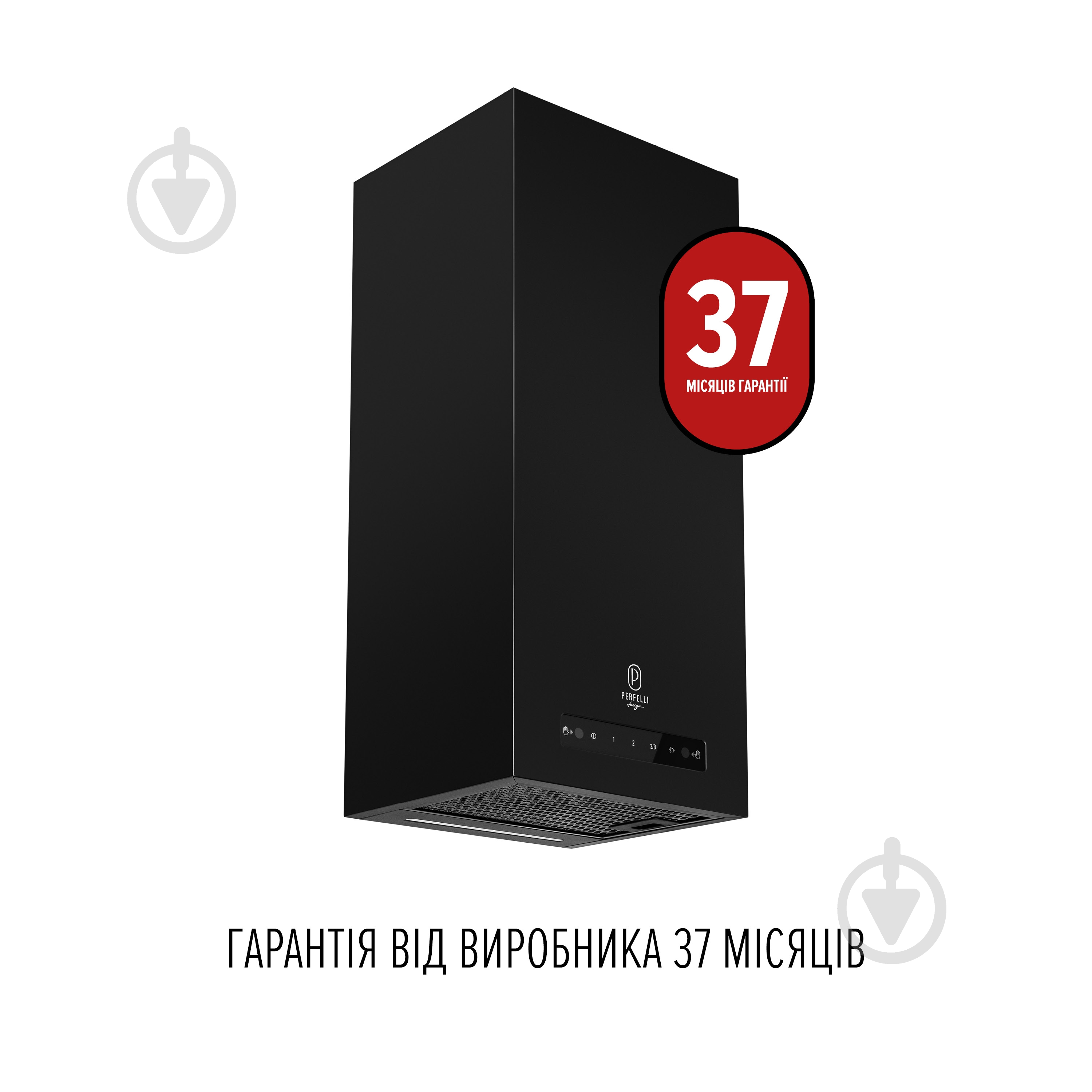 Витяжка Perfelli Design QUADRO 36 NERO SILENZIO DESIGN QUADRO 36 NERO SILENZIO - фото 12
