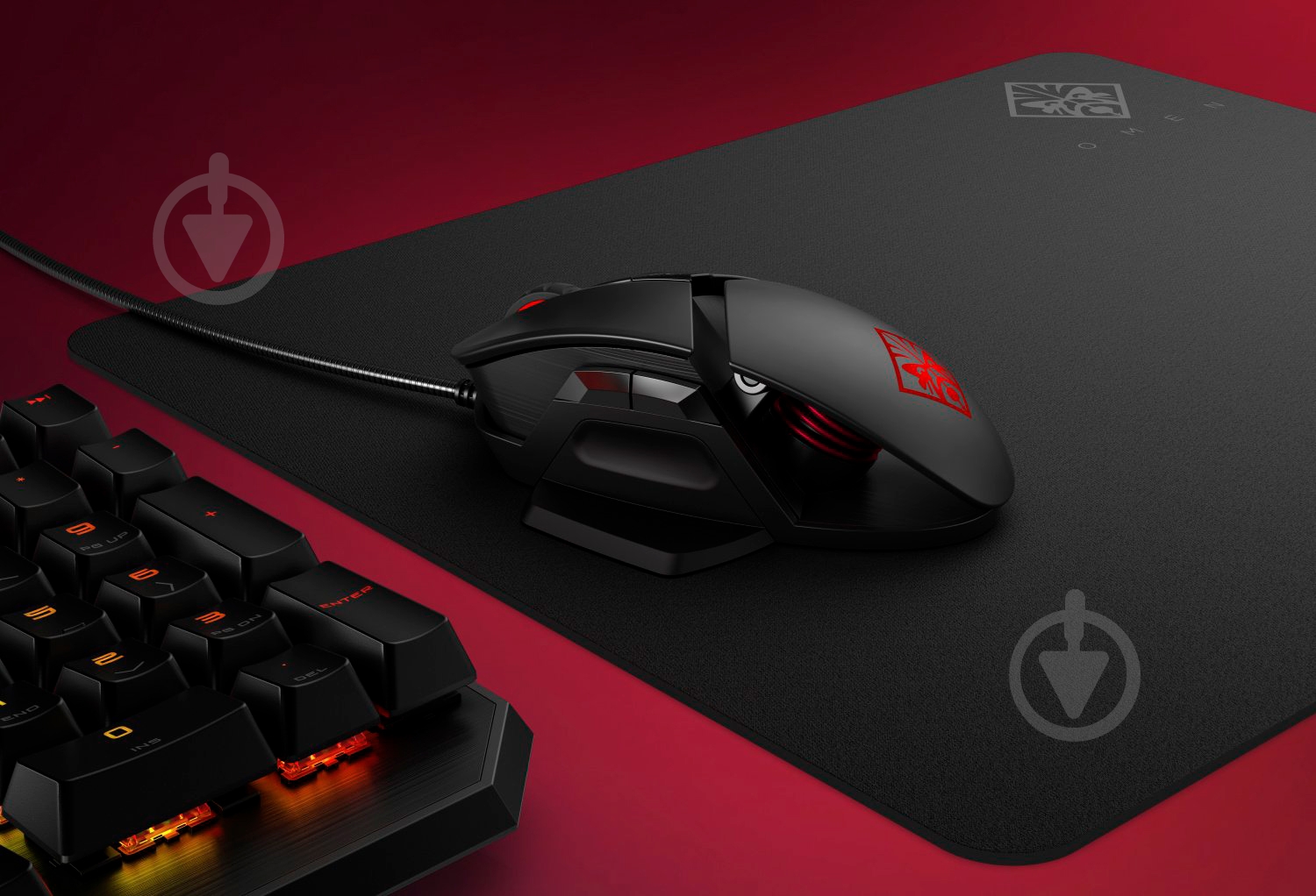 Мышь HP Omen Gaming Reactor Mouse (2VP02AA) black - фото 4 Мышь HP Omen Gaming Reactor Mouse (2VP02AA) black - фото 4