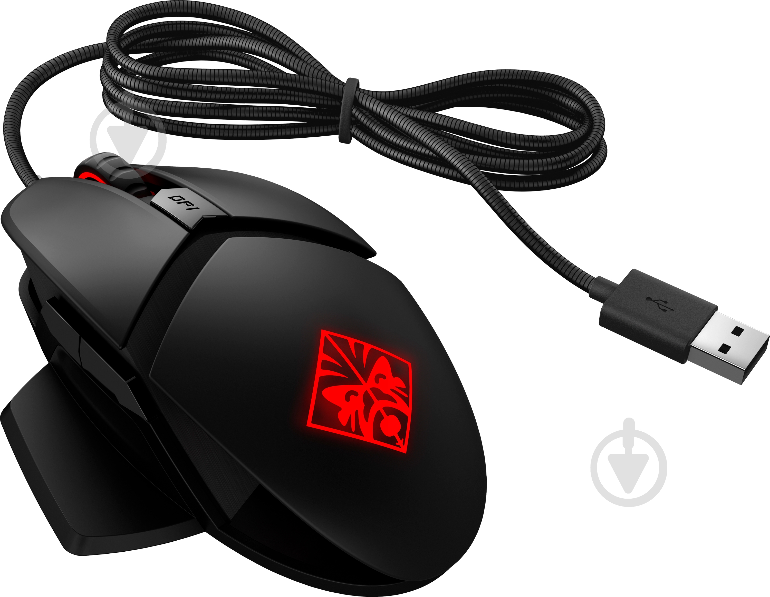 Мышь HP Omen Gaming Reactor Mouse (2VP02AA) black - фото 3 Мышь HP Omen Gaming Reactor Mouse (2VP02AA) black - фото 3