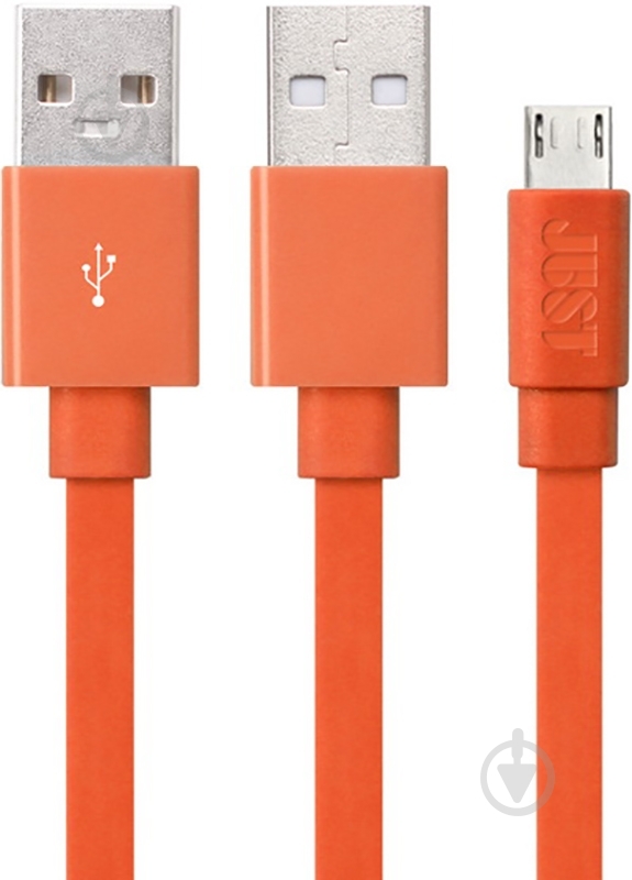 Кабель JUST USB – microUSB 1.2 м (MCR-FRDM-RNG) - фото 1