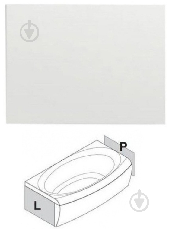 Панель для ванны боковая Ravak Evolution 70 R - фото 3 Панель для ванны боковая Ravak Evolution 70 R - фото 3