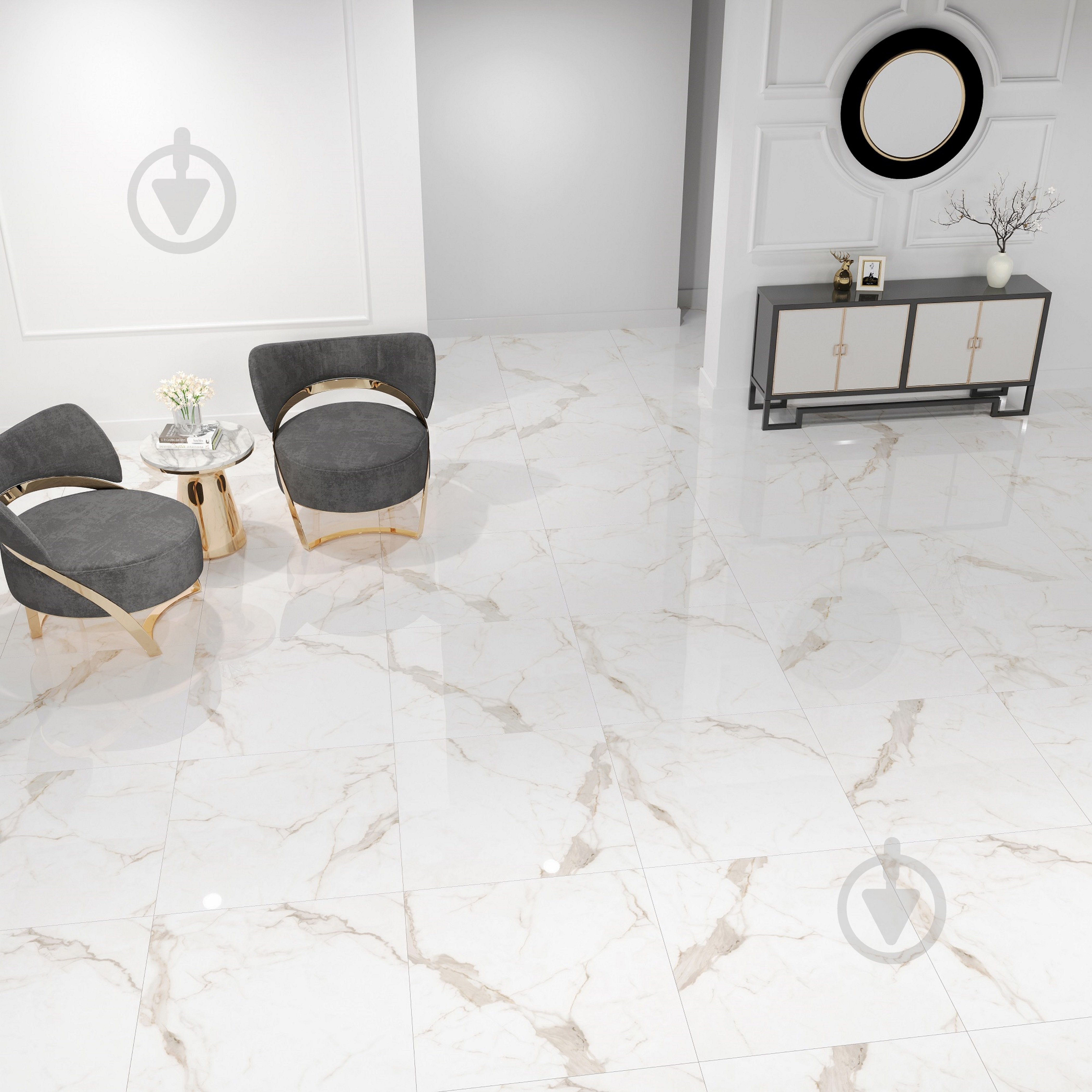 ᐉ Плитка Allore Group Alcora Gold F P R Full Lappato 60x120 см