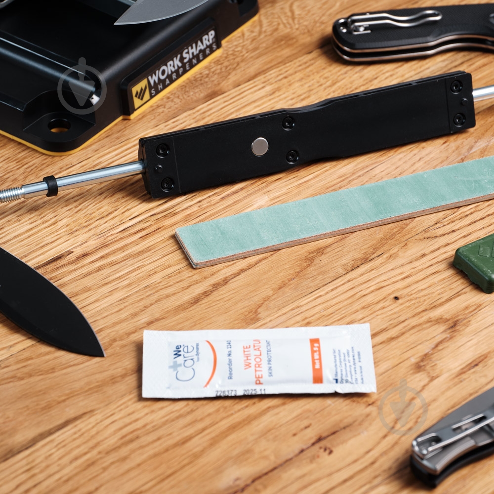 Сменный блок Work Sharp кожаный ремешок для точилки WSBCHPAJ-PRO - фото 4 Сменный блок Work Sharp кожаный ремешок для точилки WSBCHPAJ-PRO - фото 4