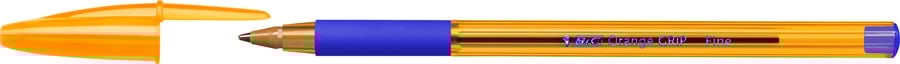 Ручка шариковая BIC Orange Grip синяя - фото 3 Ручка шариковая BIC Orange Grip синяя - фото 3