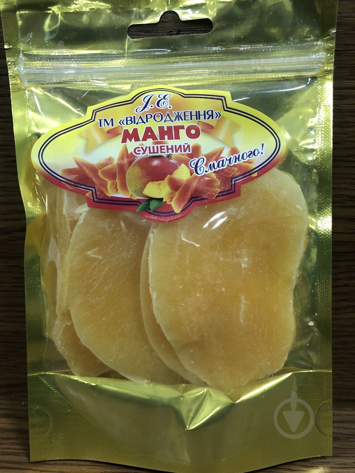 Снеки ТМ Відродження Манго сушений - фото 1 Снеки ТМ Відродження Манго сушений - фото 1