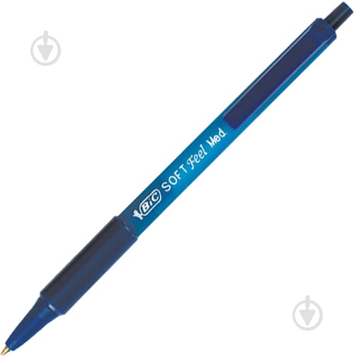 Ручка кулькова BIC Soft Feel Clic Grip - фото 1