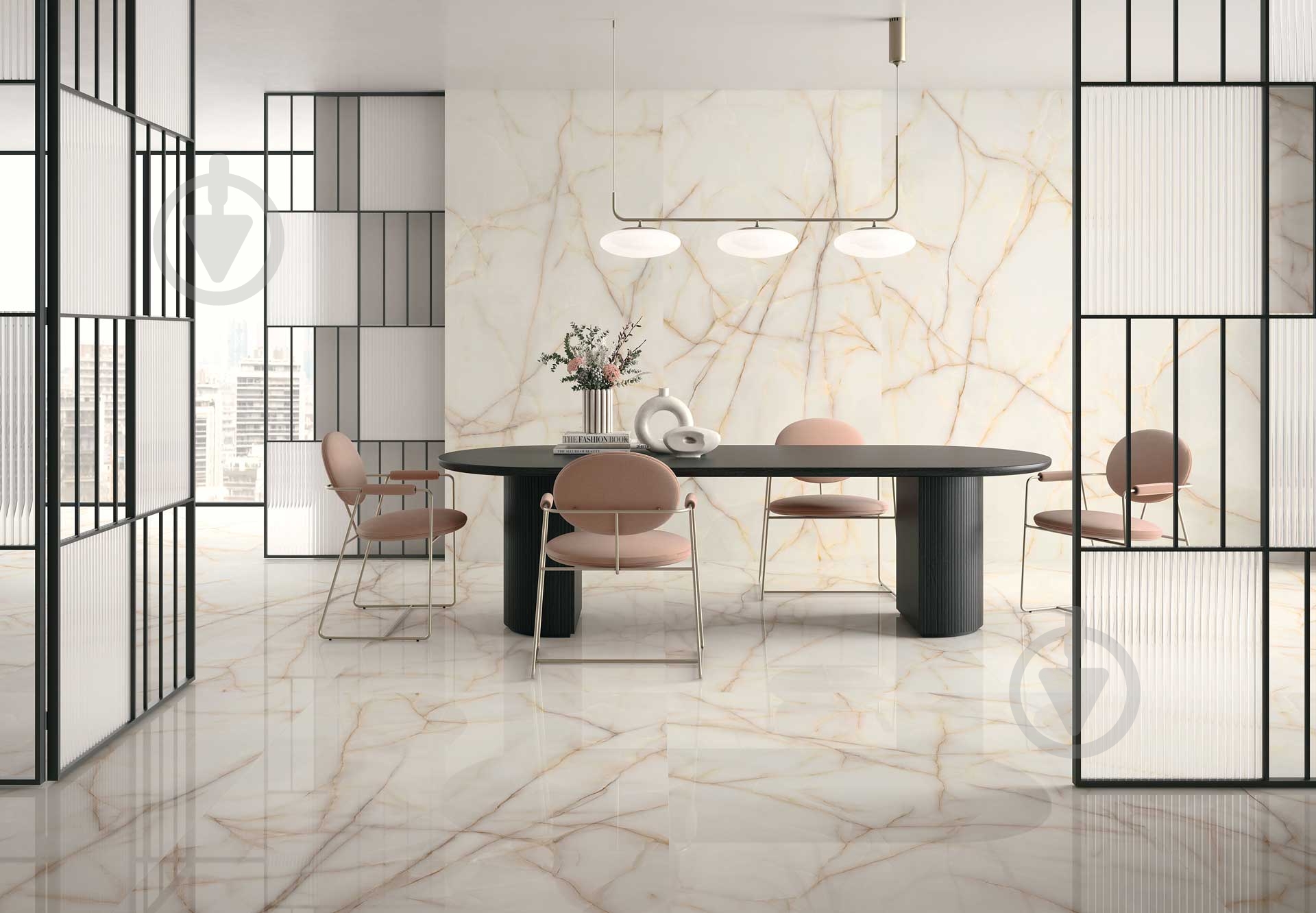 Плитка TAU Ceramica ONICE GOLD PUL 120x260 - фото 3