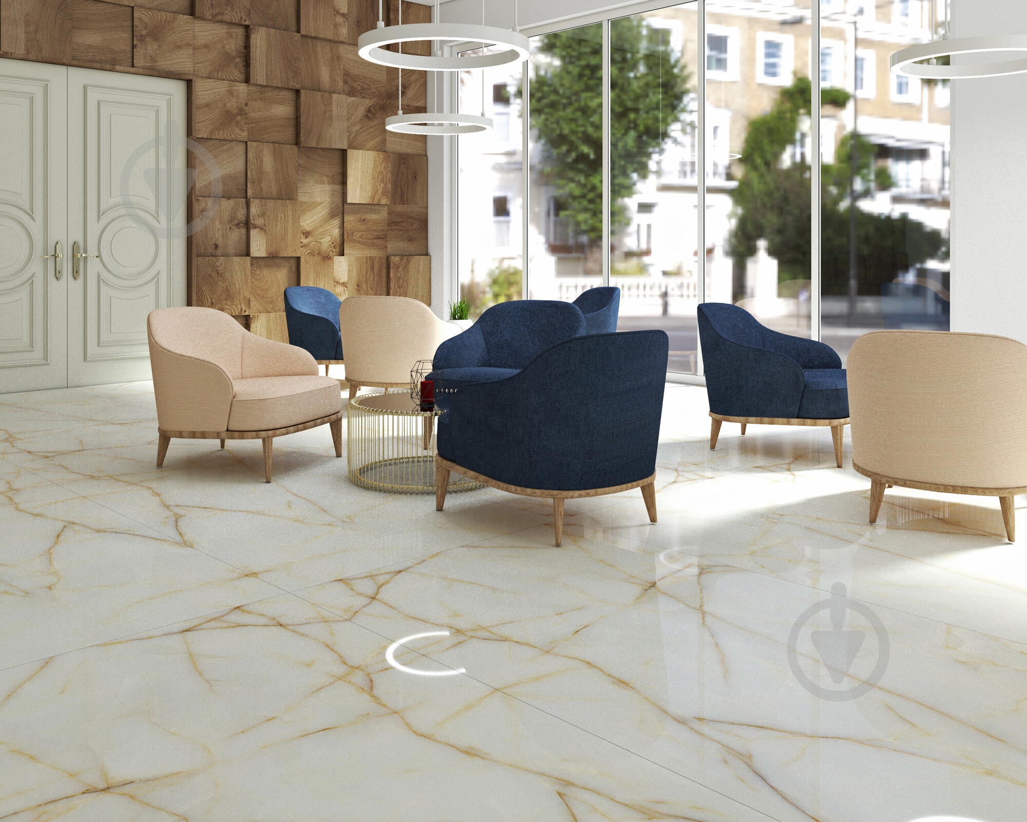 Плитка TAU Ceramica ONICE GOLD PUL 120x260 - фото 4
