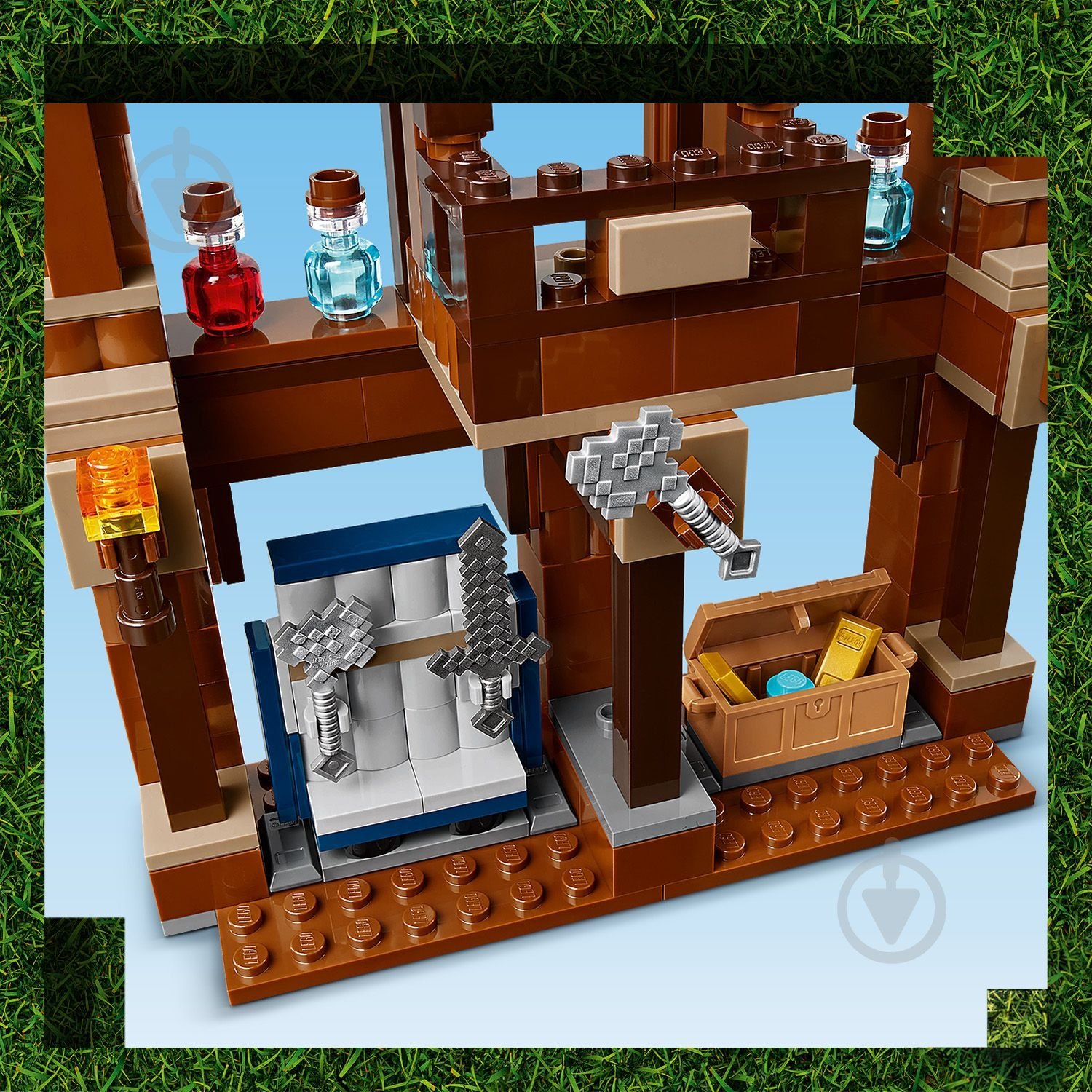 Конструктор LEGO Minecraft Бійцівський ринг у лісовому маєтку 21272 - фото 7