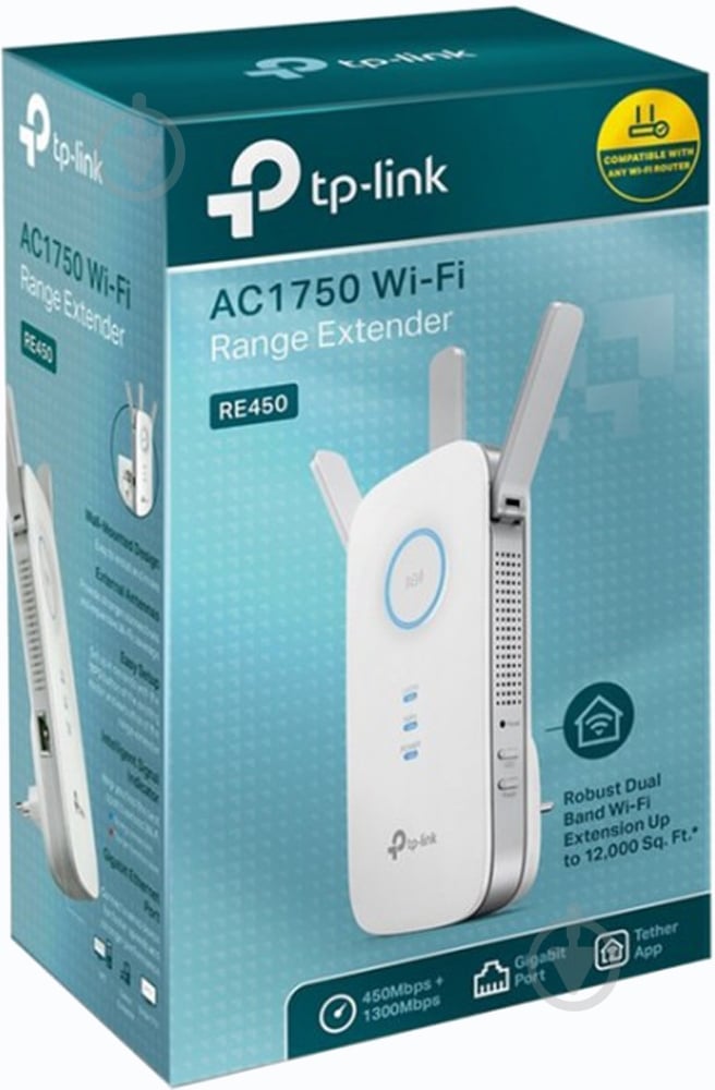 Ретранслятор TP-Link (RE450) - фото 4