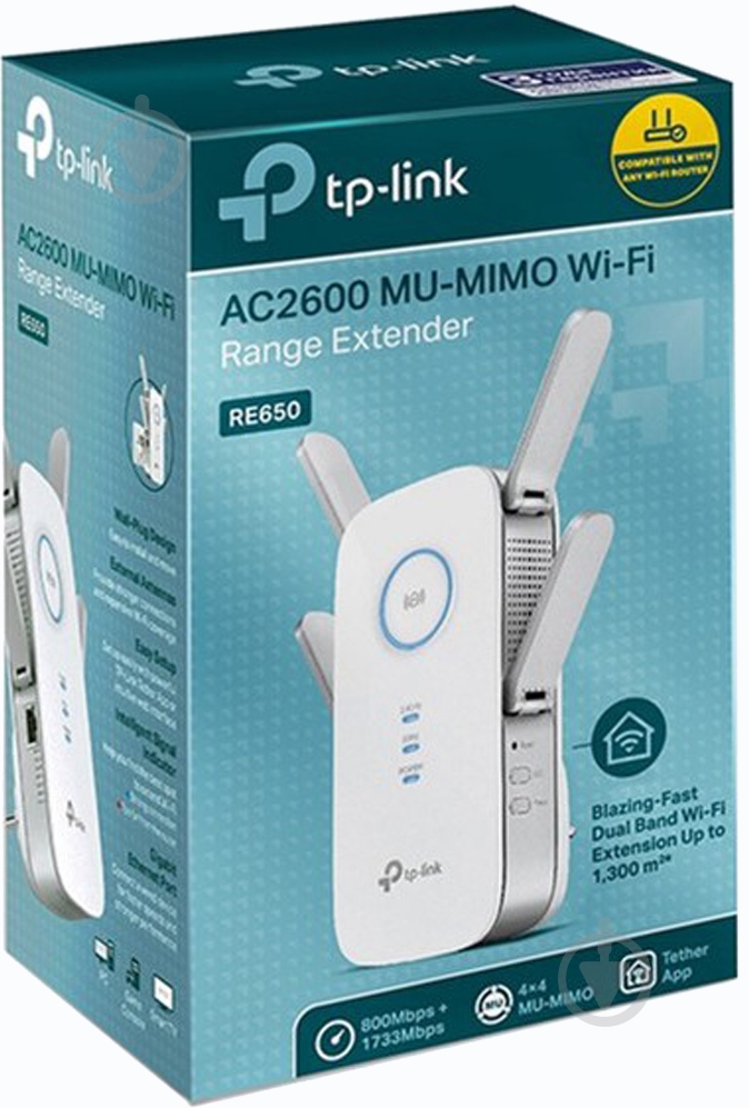 Ретранслятор TP-Link (RE650) - фото 6 Ретранслятор TP-Link (RE650) - фото 6