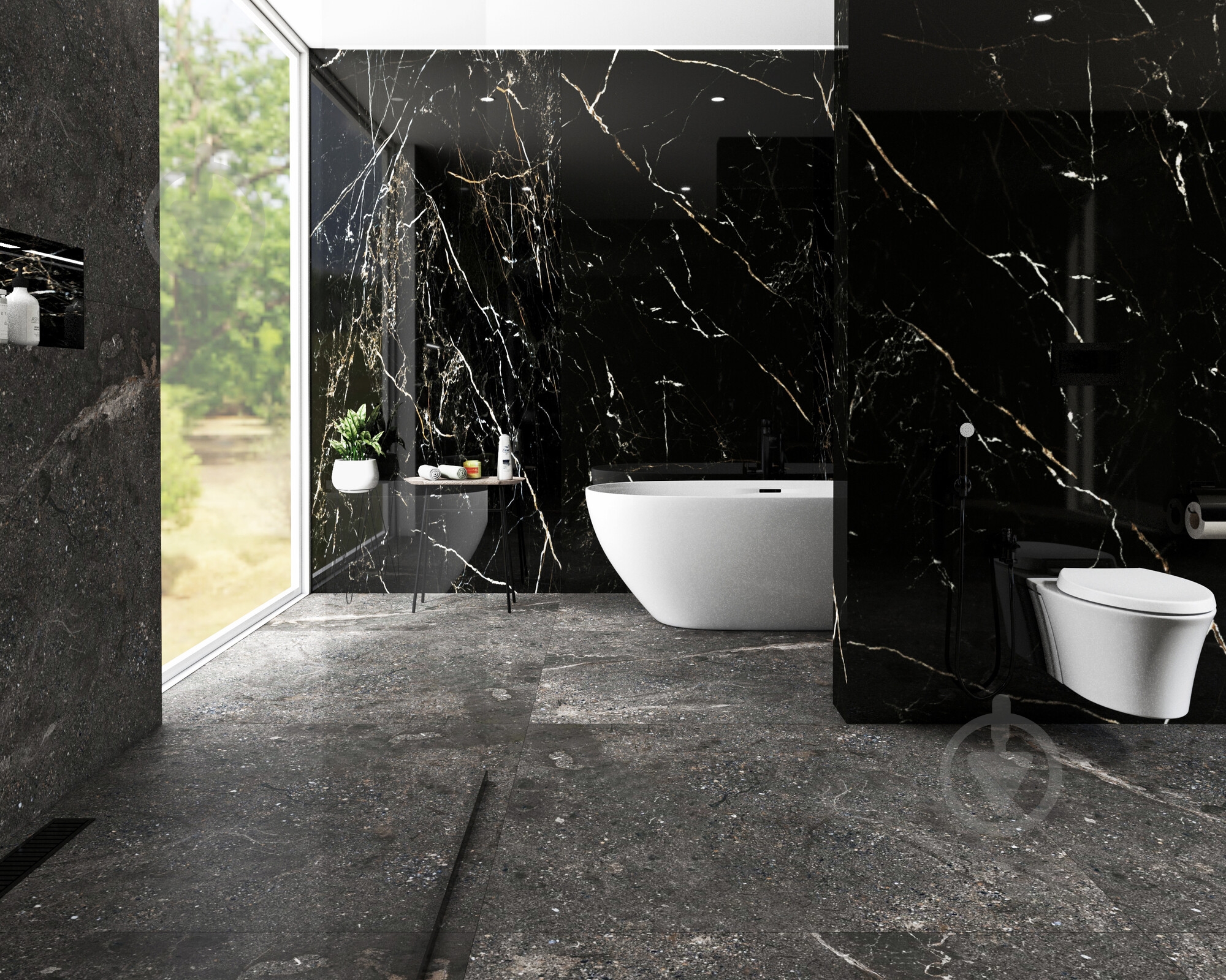 Плитка TAU Ceramica PORTLOREN BLACK PUL 120x260 - фото 5