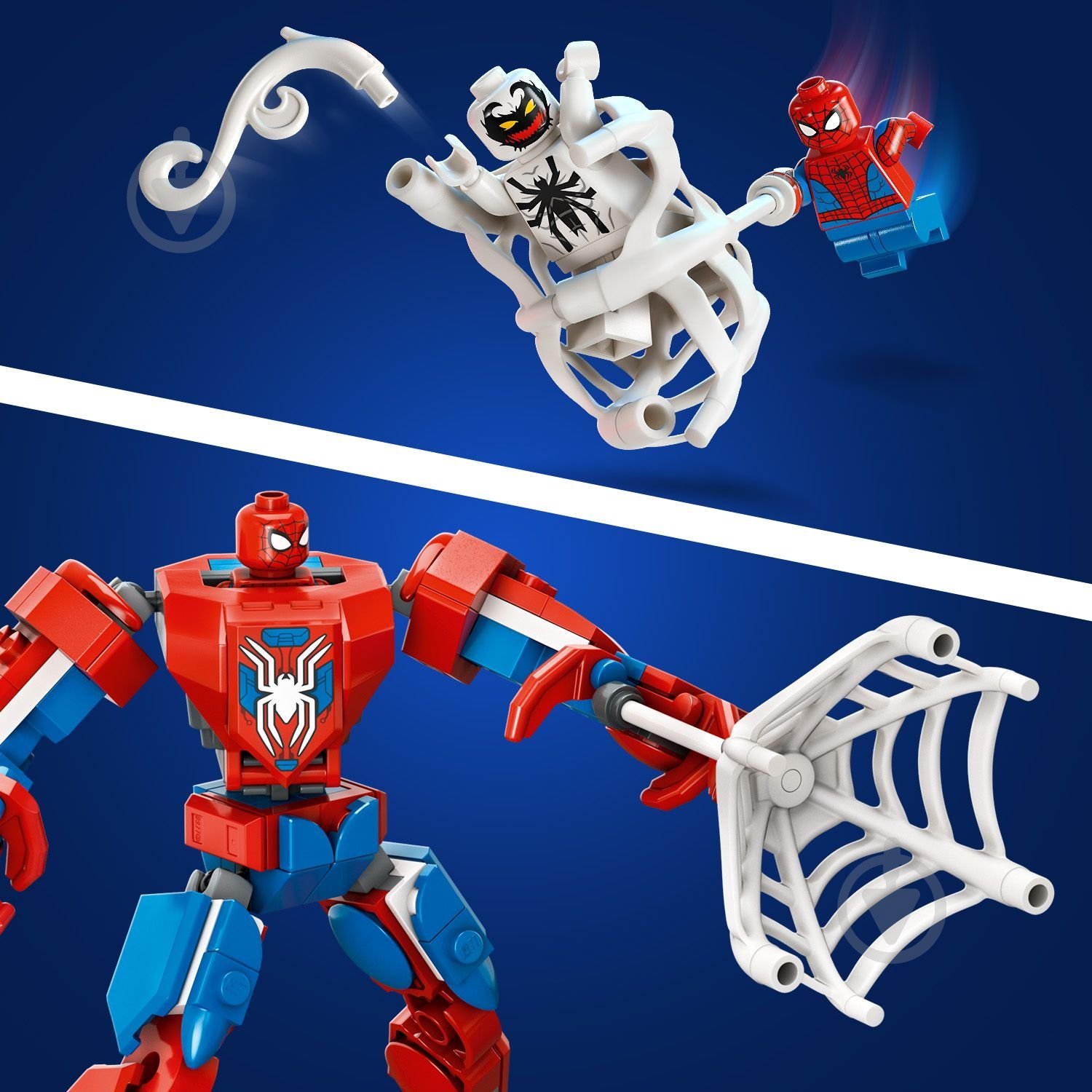 Конструктор LEGO Super Heroes Marvel Робот Людини Павука проти Анти-Венома 76308 - фото 7