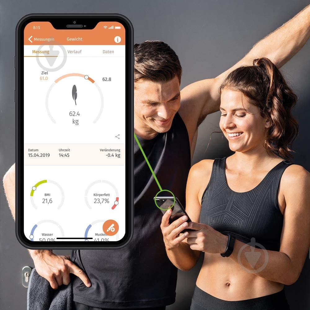 Смарт-весы Beurer BF 950 белый - фото 5 Смарт-весы Beurer BF 950 белый - фото 5