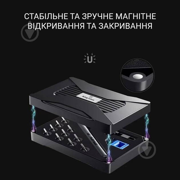 Отвертка аккумуляторная King's Dun 36 в 1 350 mAh KS-882040 - фото 5 Отвертка аккумуляторная King's Dun 36 в 1 350 mAh KS-882040 - фото 5