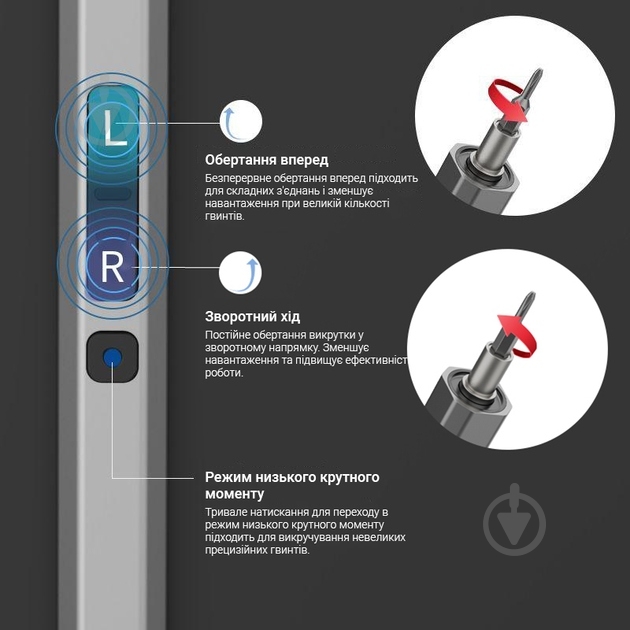 Отвертка аккумуляторная King's Dun с набором бит 11 в 1 MT-11IN1 - фото 4 Отвертка аккумуляторная King's Dun с набором бит 11 в 1 MT-11IN1 - фото 4
