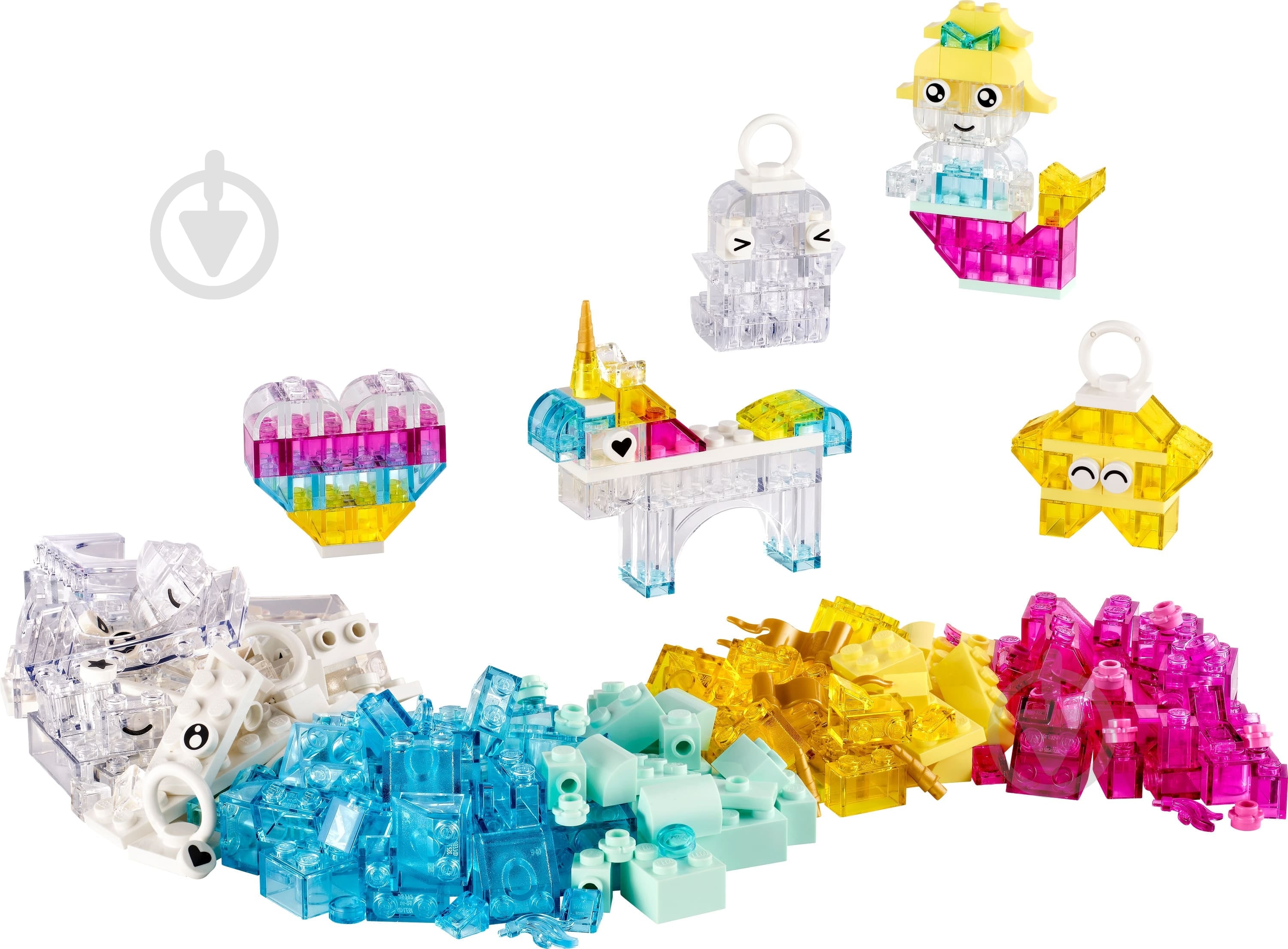 Конструктор LEGO Classic Волшебная прозрачная коробка 11040 - фото 3