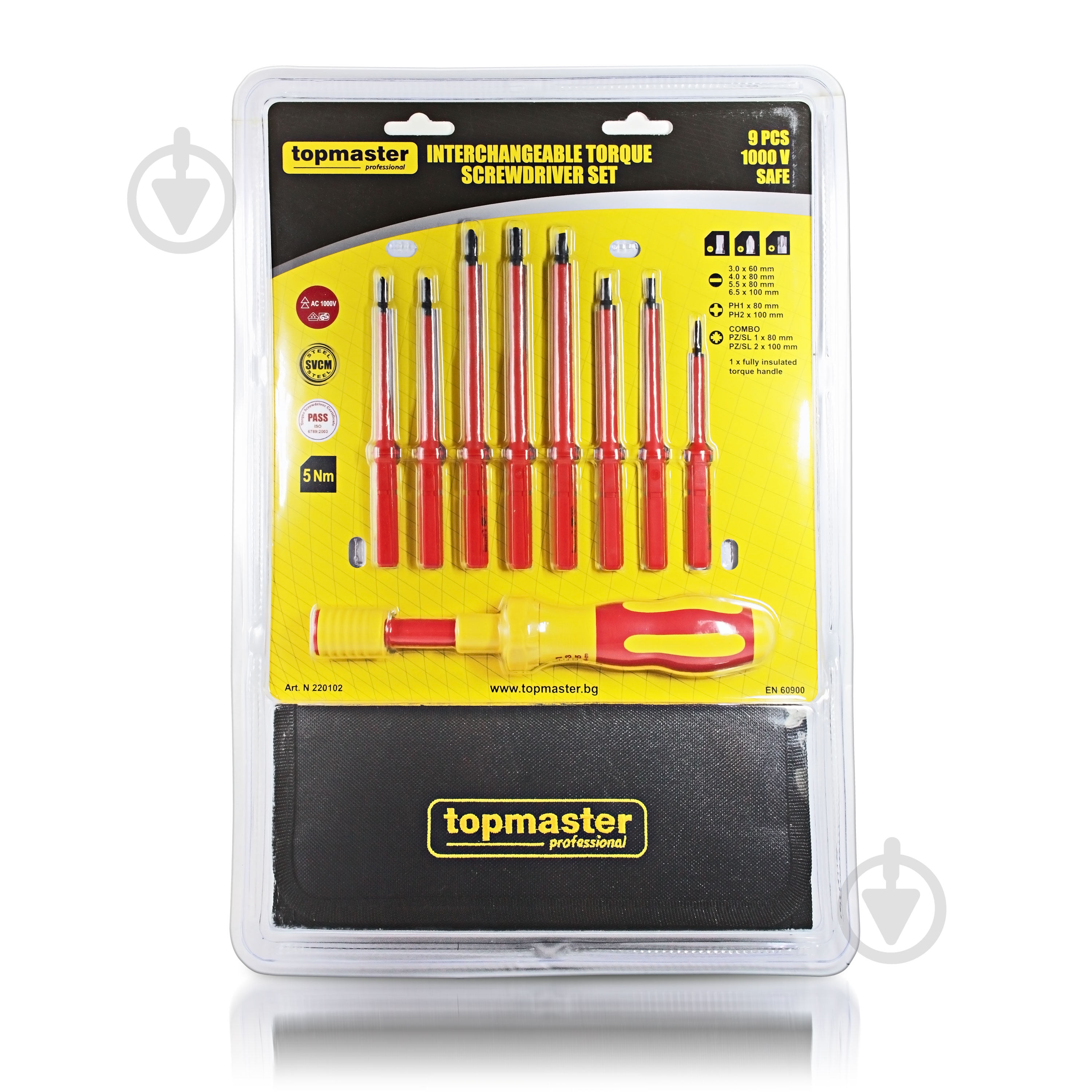 Набір викруток Topmaster 220102 - фото 9