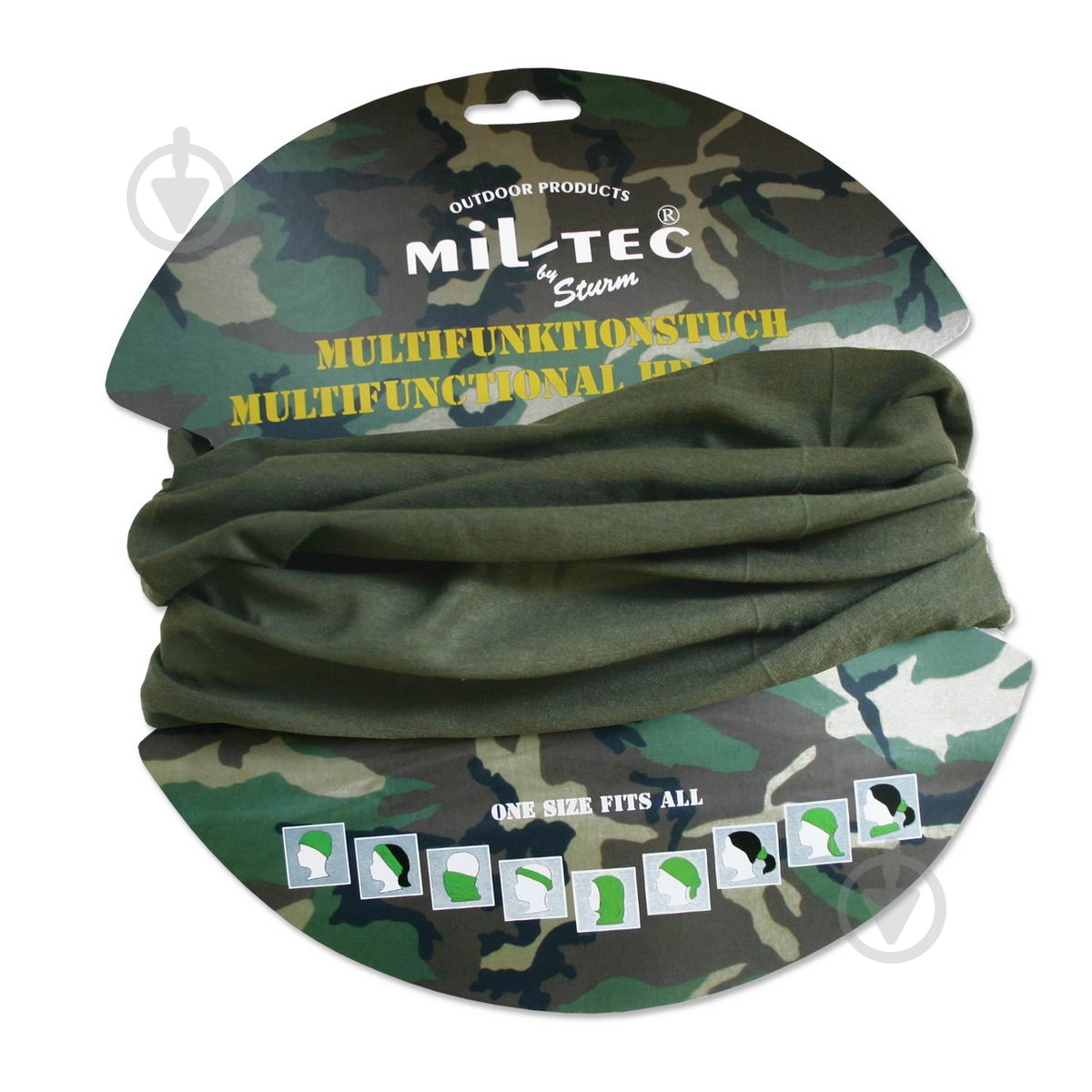 Мультифункциональный головной убор Mil-Tec 12216001 р. [1270] Olive Drab - фото 3