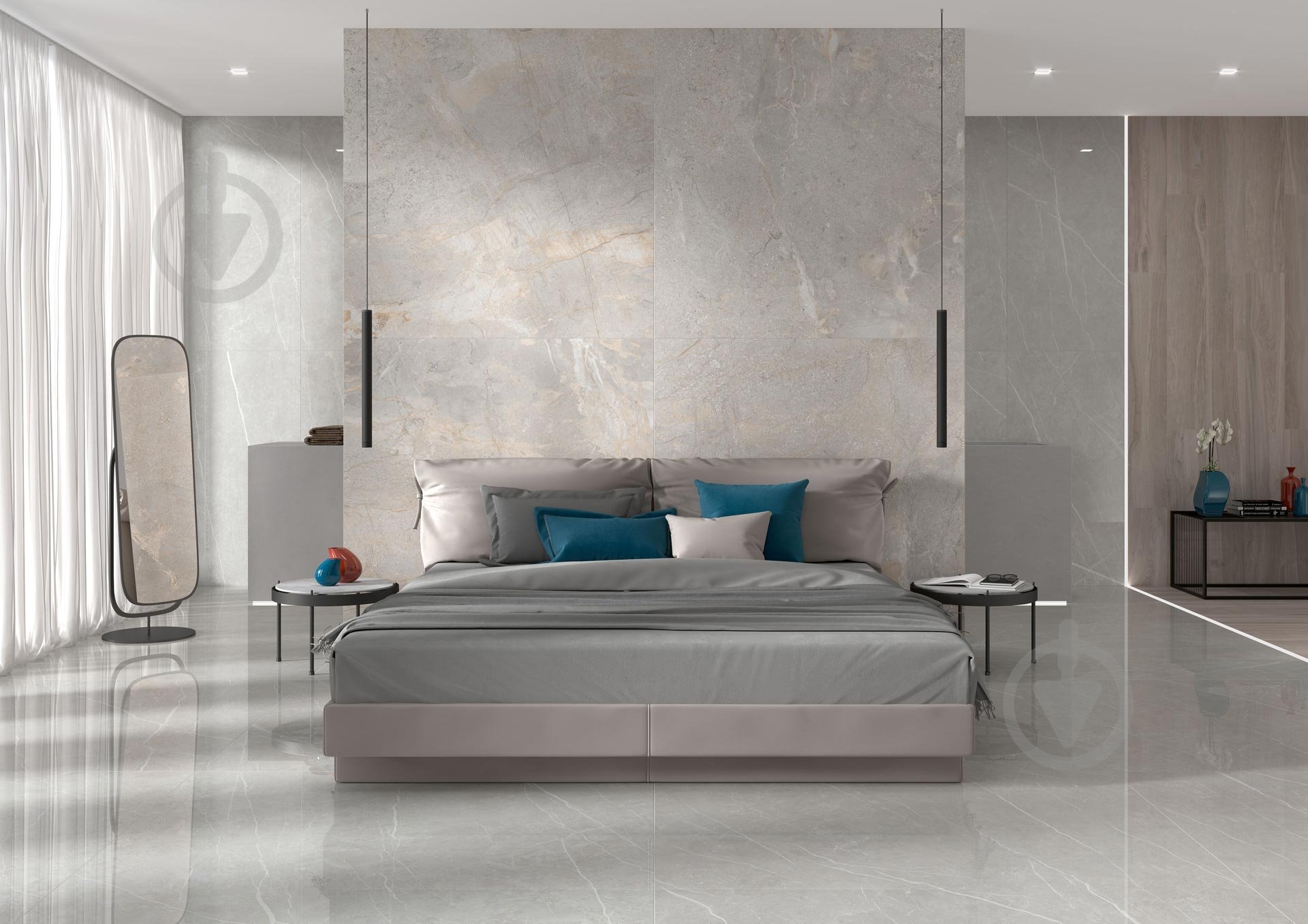 Плитка TAU Ceramica MAINSTONE SILVER MAT 60x120 см - фото 2