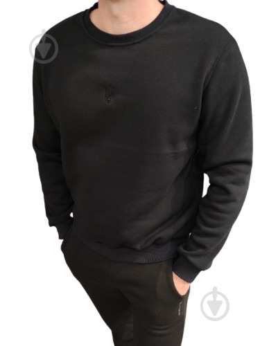 Свитшот LOGOS-Tac с вышивкой черный Герб 04-06-00-0041 р.4XL темно-синий - фото 1 Свитшот LOGOS-Tac с вышивкой черный Герб 04-06-00-0041 р.4XL темно-синий - фото 1