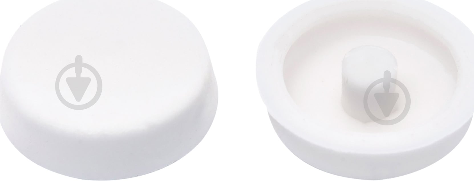 Заглушка на рамный анкер белая 50 шт Expert Fix - фото 1