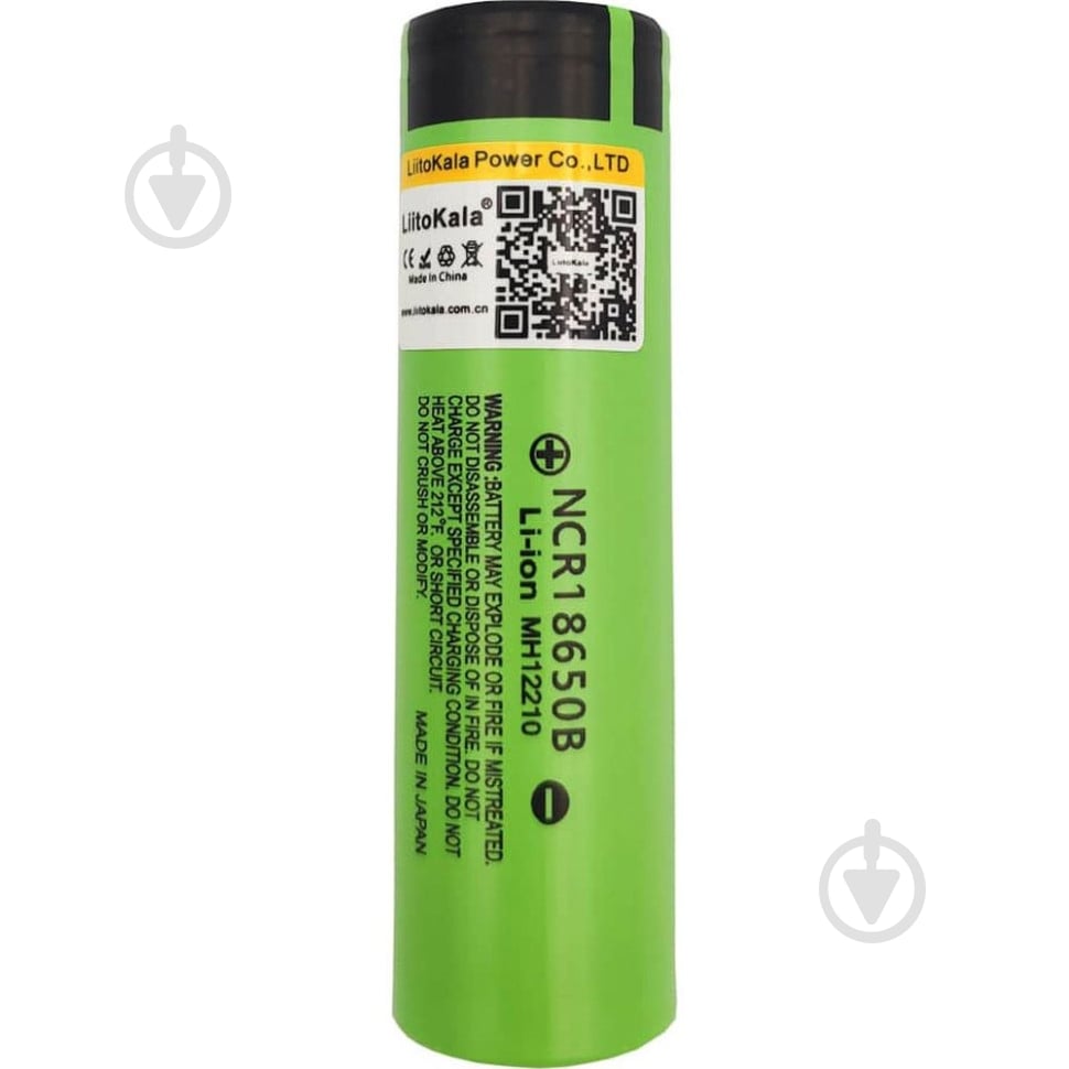 Аккумулятор LiitoKala 3400mah 18650 1 шт. (Lii-34B) - фото 1