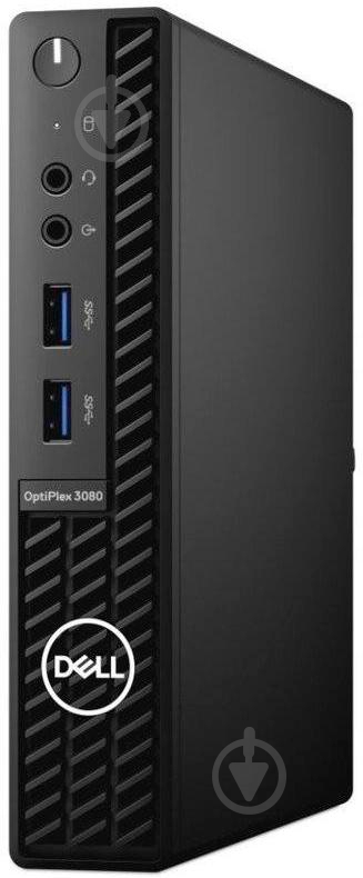 Комп'ютер персональний Dell OptiPlex 3080 (N006O3080MFF) black - фото 1