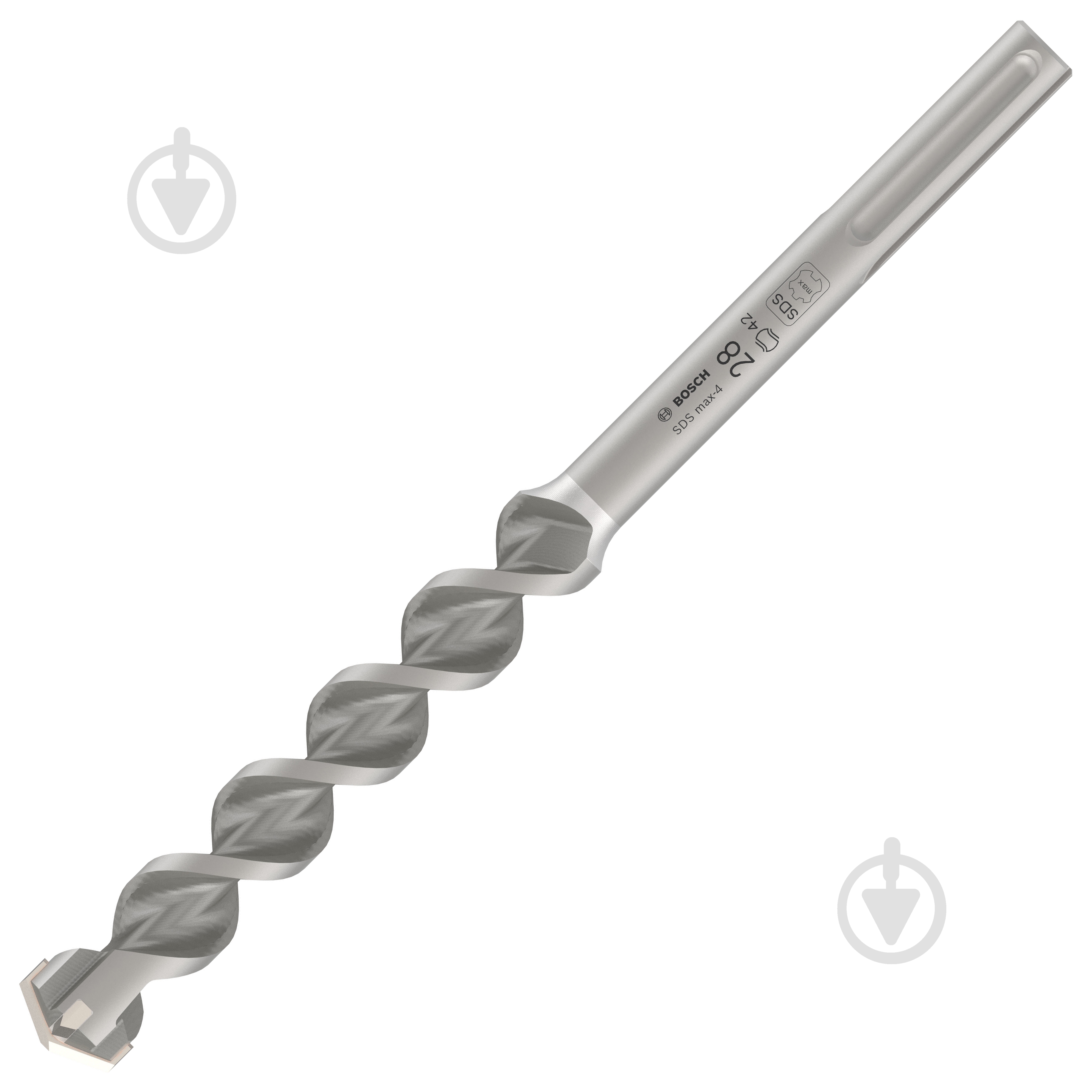 Бур Bosch 4 SDS-max 28x200 мм 320 мм 2608685870 - фото 1 Бур Bosch 4 SDS-max 28x200 мм 320 мм 2608685870 - фото 1