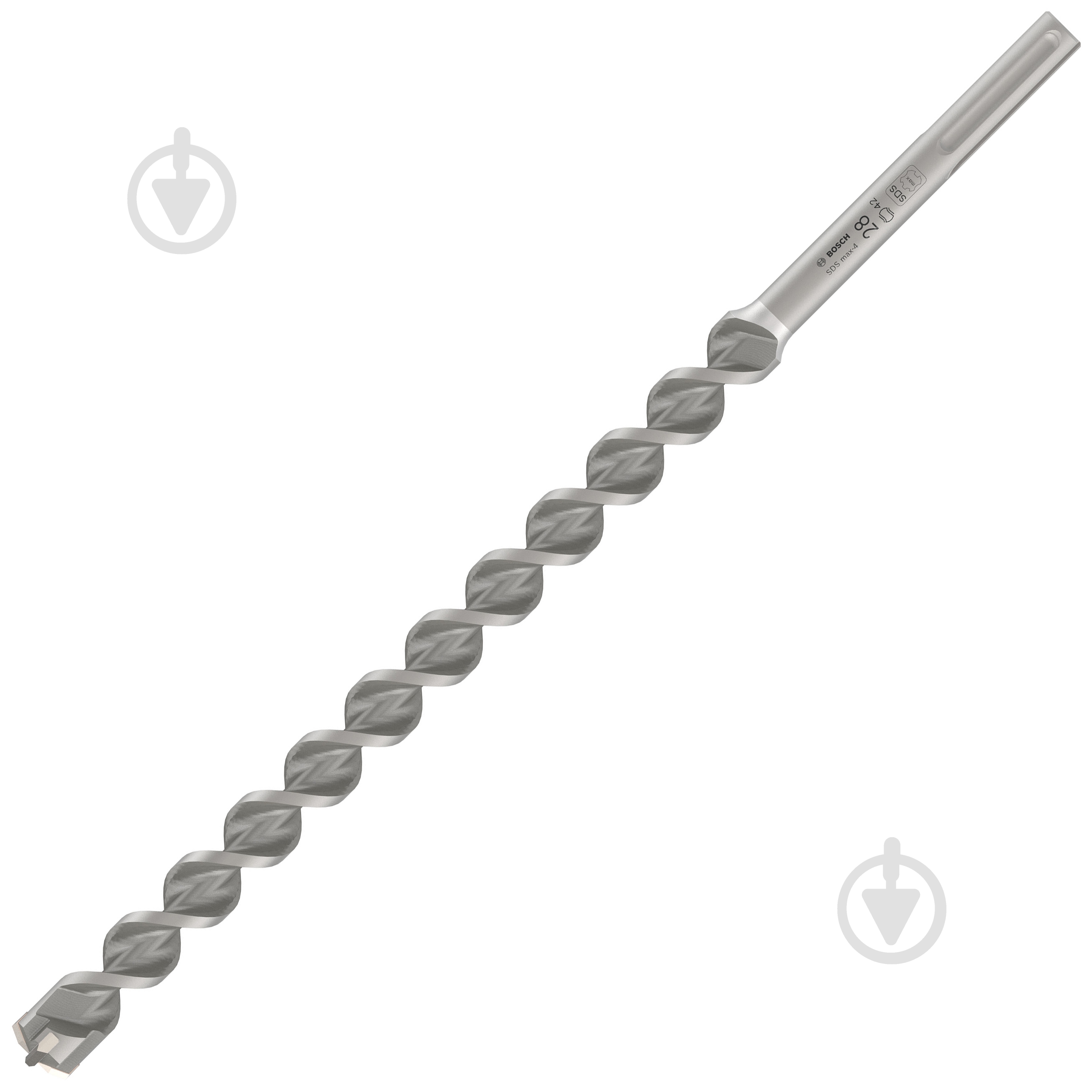 Бур Bosch 4 SDS-max 28x400 мм 520 мм 2608685871 - фото 1 Бур Bosch 4 SDS-max 28x400 мм 520 мм 2608685871 - фото 1