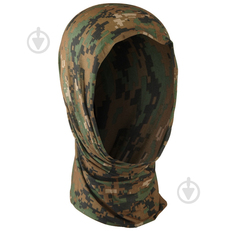 Мультифункціональний головний убір Mil-Tec SCRAFT, DIGITAL WOODLAND (MARPAT) 12216071 р. камуфляж - фото 2