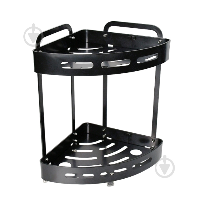 Полка для ванной Homax 2-уровневая угловая EBA-3520 BL - фото 1