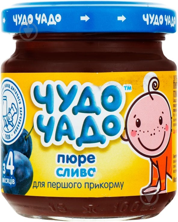 Пюре Чудо Чадо сливовое - фото 1