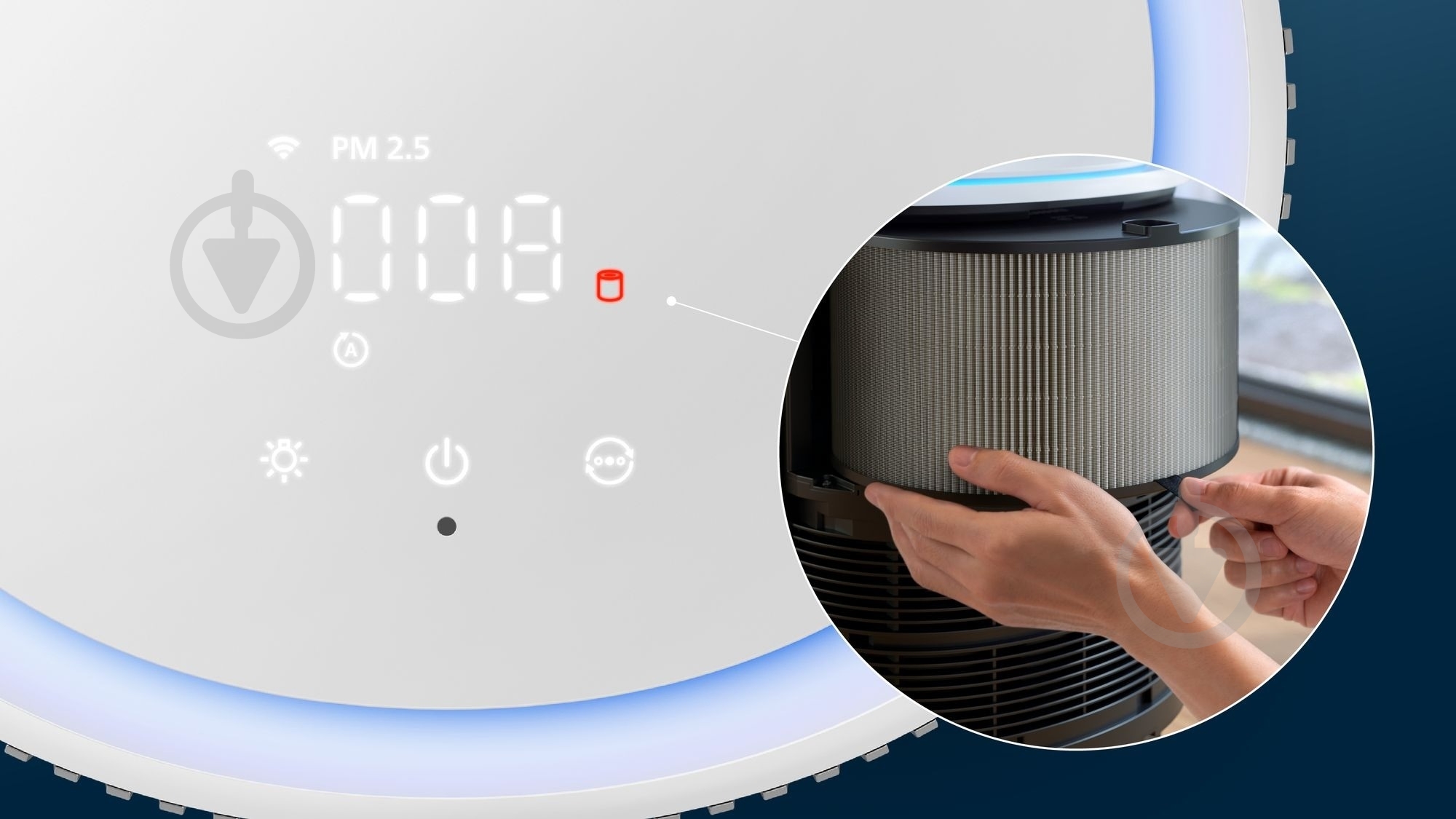 Фільтр для очищувача повітря Philips FY3200/30 (для AC3220, AC3221) - фото 7