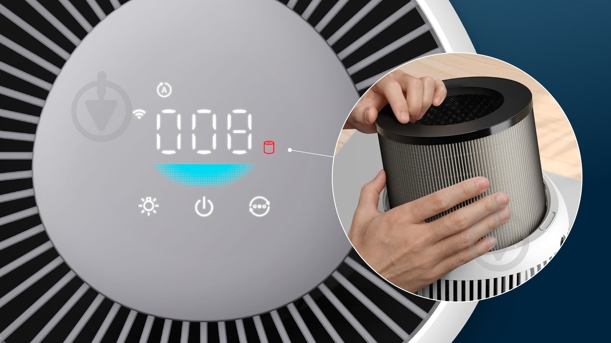 Фильтр для очистителя воздуха Philips FY0910/30 (для AC0951) - фото 5