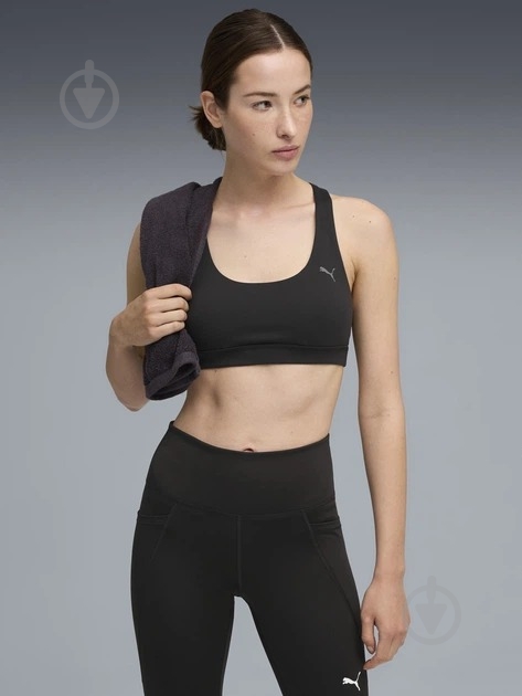 Топ Puma CLOUDSPUN BRA 52746201 р.L чорний - фото 4 Топ Puma CLOUDSPUN BRA 52746201 р.L чорний - фото 4