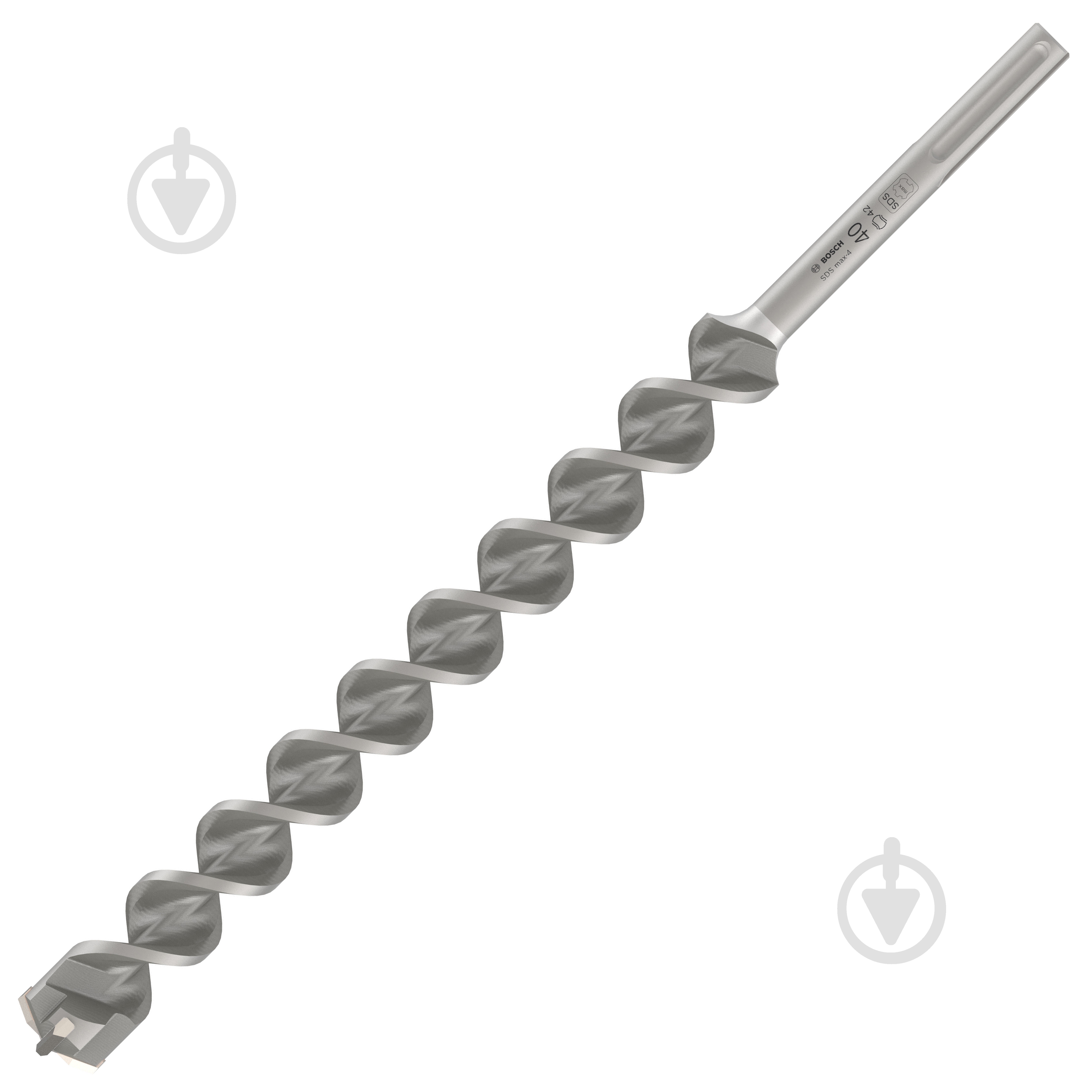 Бур Bosch 4 SDS-max 40x400 мм 520 мм 2608685877 - фото 1