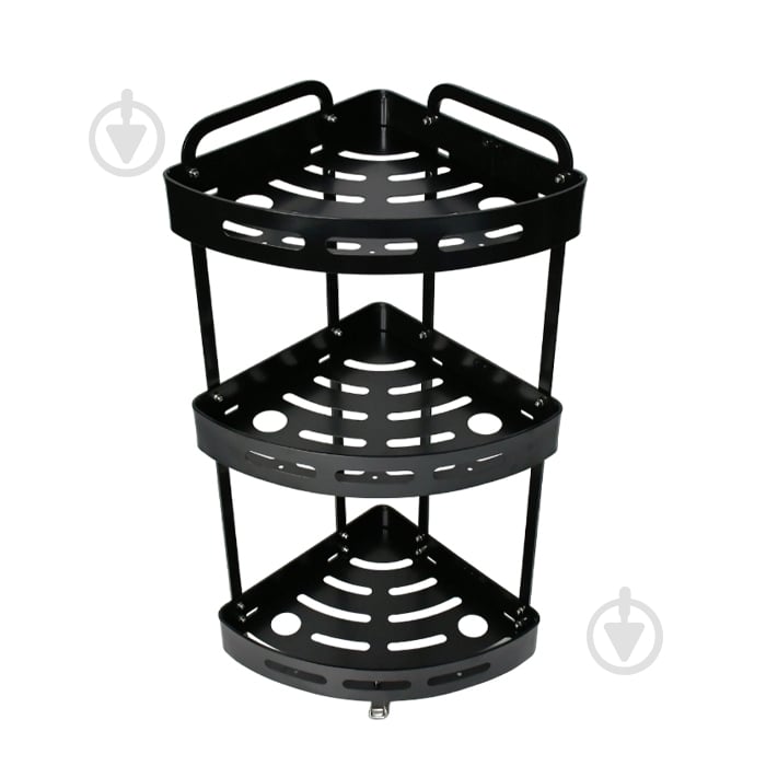 Полка для ванной Homax 3-уровневая угловая EBA-3530 BL - фото 2