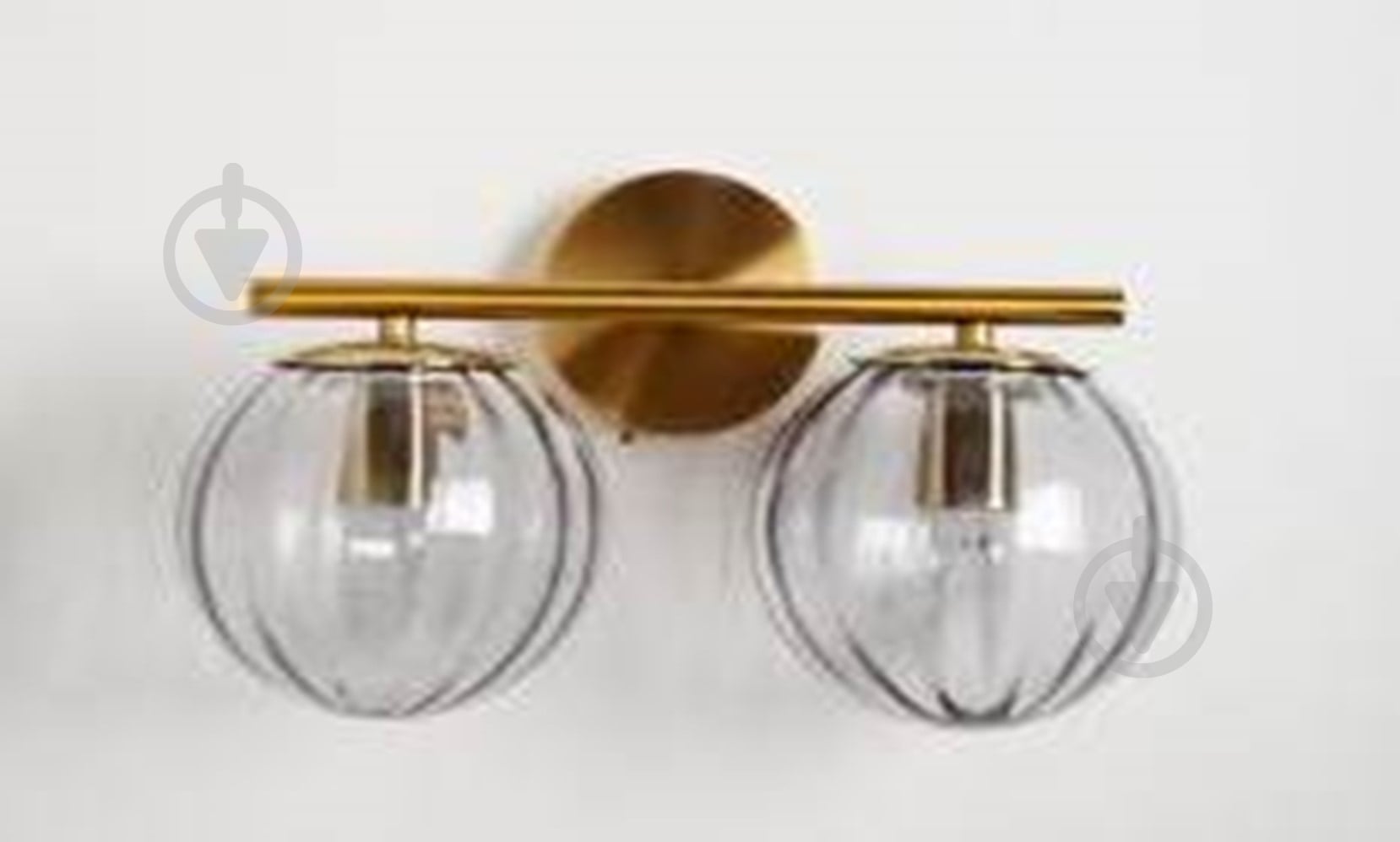 Бра Focus Light 2xE27 3290/2 золото+ж.пл. - фото 1