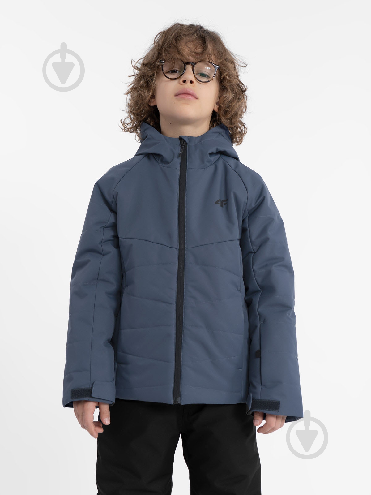 Куртка для мальчиков 4F TECHNICAL JACKET M298 4FJAW23TTJAM298-32S синяя - фото 1 Куртка для мальчиков 4F TECHNICAL JACKET M298 4FJAW23TTJAM298-32S синяя - фото 1