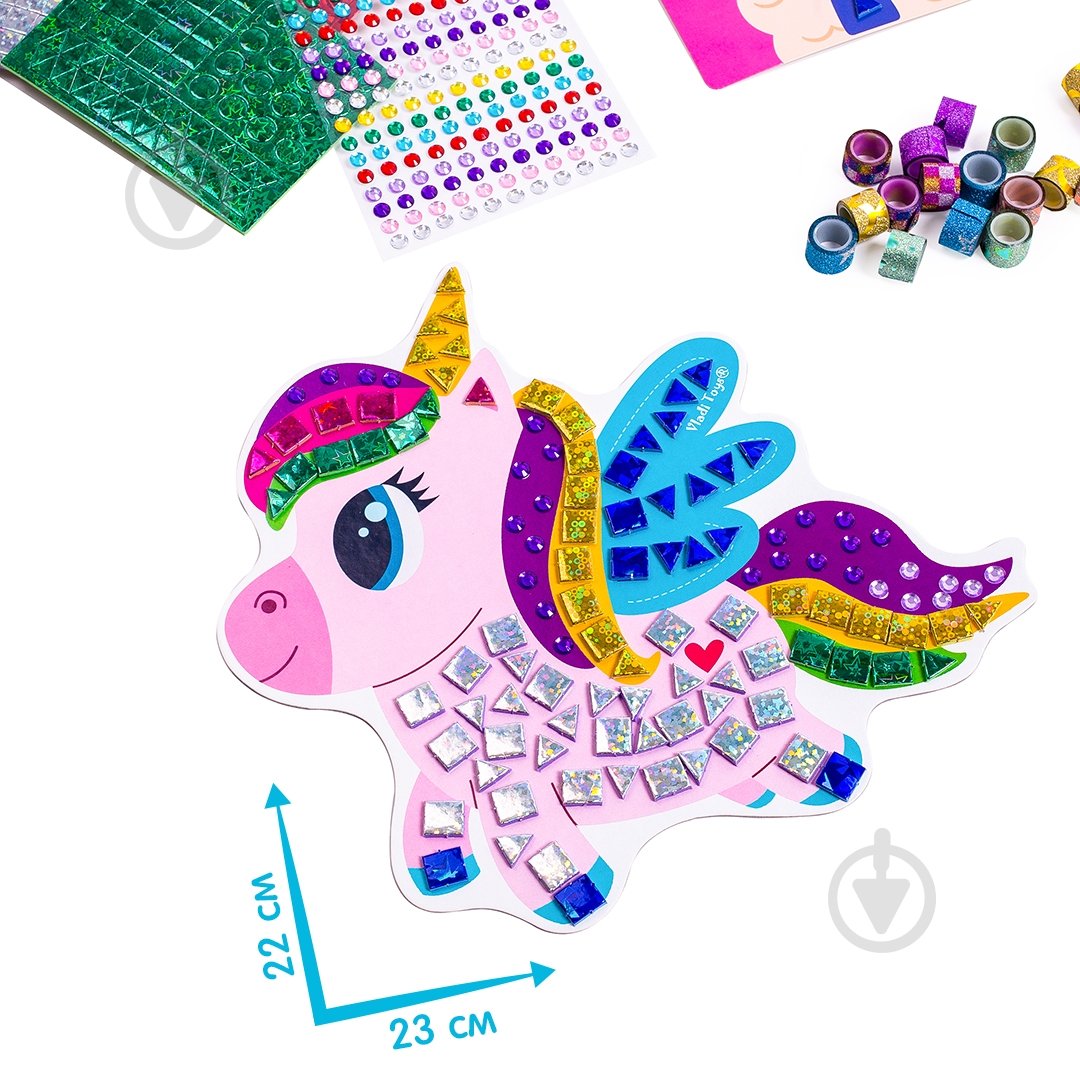 Набір для творчості Vladi Toys Creative Box Єдиноріг VT4433-07 - фото 3 Набір для творчості Vladi Toys Creative Box Єдиноріг VT4433-07 - фото 3