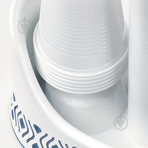 Держатель для стаканов Stefanplast TOSCA бело-синий 55901 - фото 3