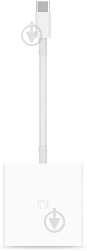 Адаптер Xiaomi USB-C to VGA and Ethernet белый (346490) - фото 3